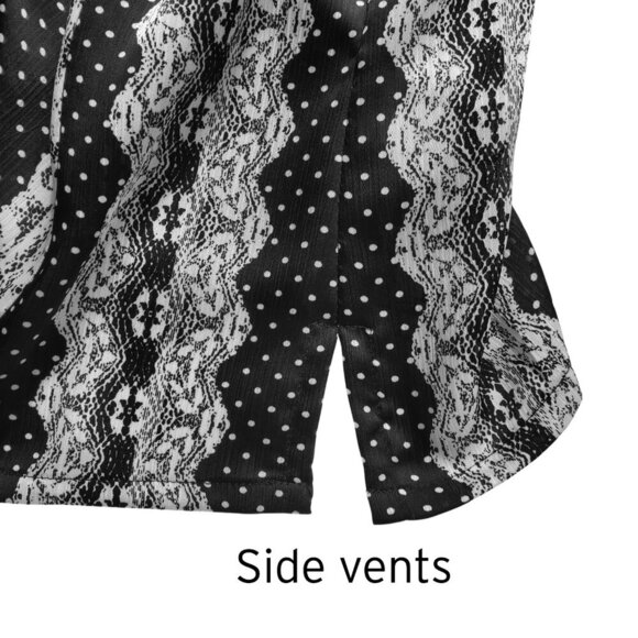 Tahari ASL Ruffle Button up Sleeveless Blouse Great for Under a Business Suit S - Picture 6 of 11